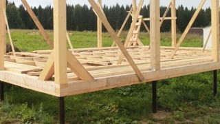 Сарай на винтовых сваях или хозблок на сваях Майкоп цена от 2557 руб. / шт.